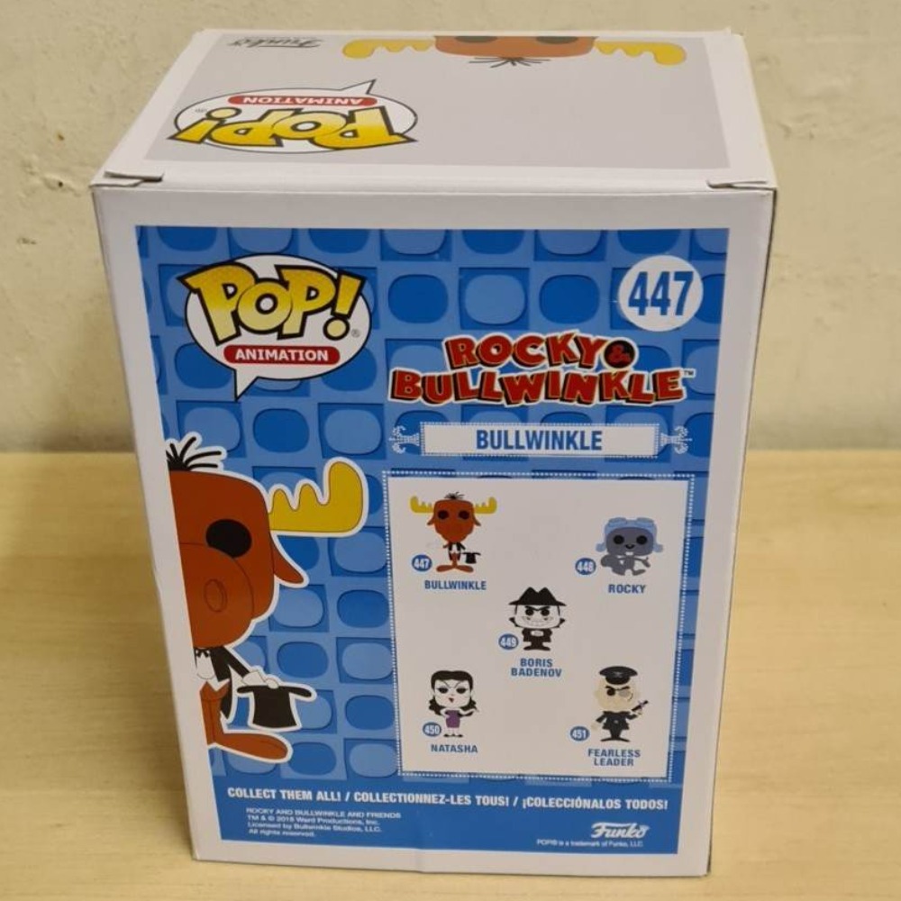 Rocky & Bullwinkle - Bullwinkle Pop! Vinyl Figure main image 1